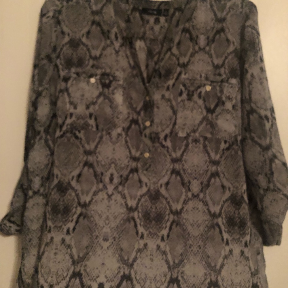 Snake Skin Top - XL